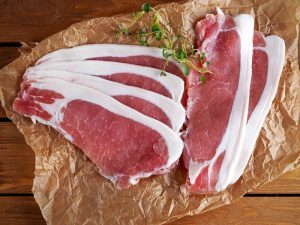 Rindless Dry Cure Green Back Bacon - 454g