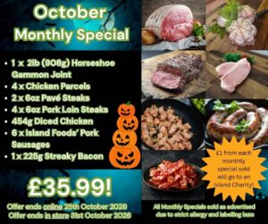 October Monthly Special